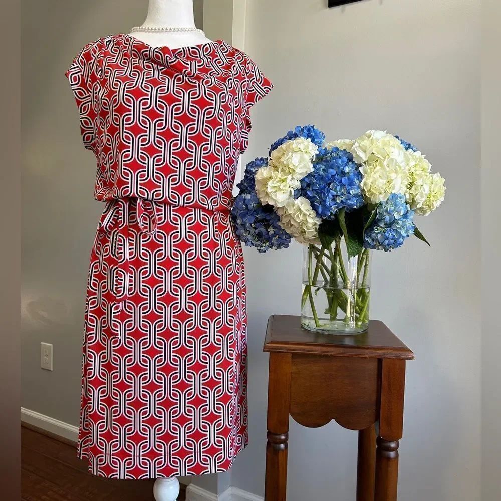 Banana Republic Geo Print Dress